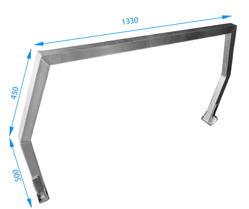 Ute tray rear rack