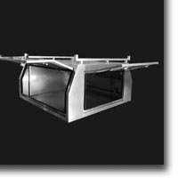 flat aluminium ute canopy