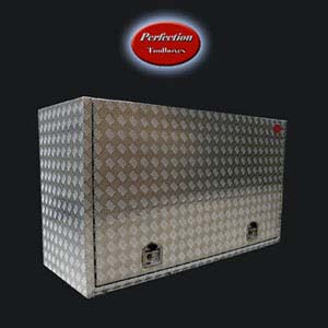 square edge aluminium tool boxes