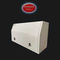 White Powder Coated Full Open Door 1500x600x850 Tool Box