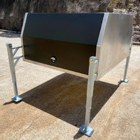 Smart looking 2 tones aluminium jack off canopy 1650x1770x920