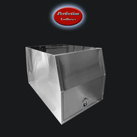 Aluminium Plain Mill Finishes Part Ute Tray Canopy 950x1770x850