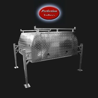 Dual cab jack off canopy 1800x1775x860 with dual ladder racks