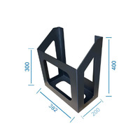 Black Powder Coated Jerry Can Holder