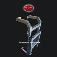 Ute canopy foldable ladder