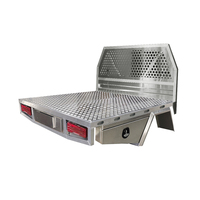 Aluminium Ute Tray W/Headboard 1650L
