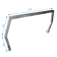 Ute tray rear rack