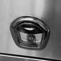 Chrome Whale Tail Lock